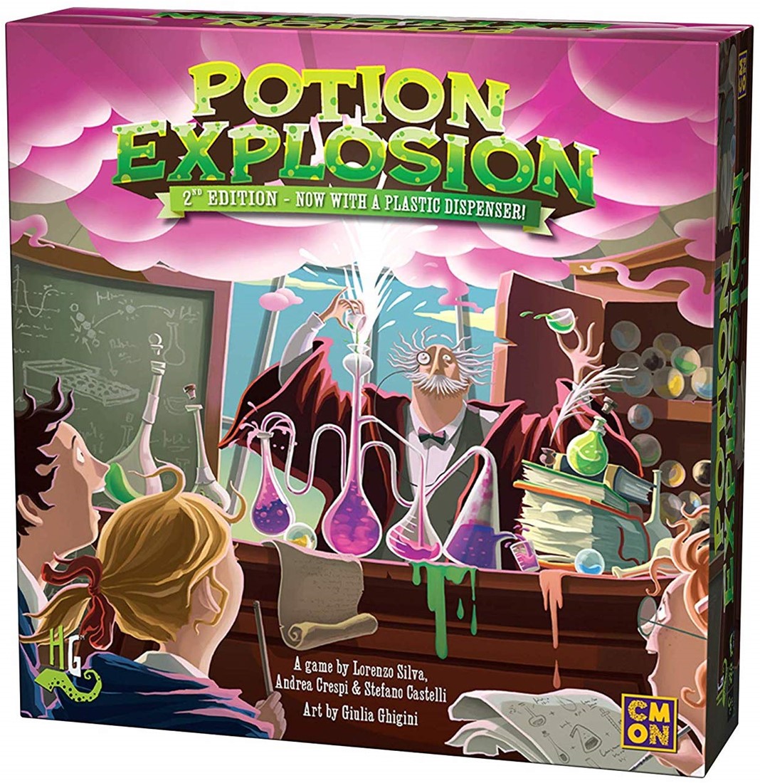 Potion Explosion - Second Edition (Bordspellen), CMON