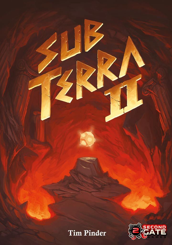 Sub Terra 2: Inferno's Edge (Base Game) (Bordspellen), 	Inside the Box Board Games 