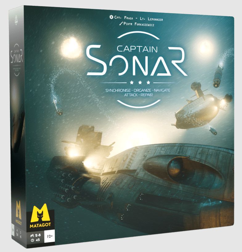 Captain Sonar - 2nd Edition (Bordspellen), Matagot
