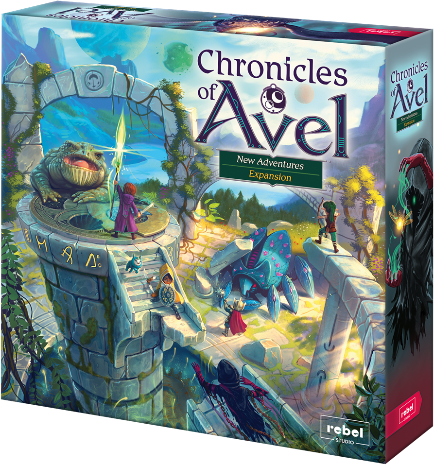 Chronicles of Avel Uitbreiding: New Adventures (Bordspellen), Rebel Studio