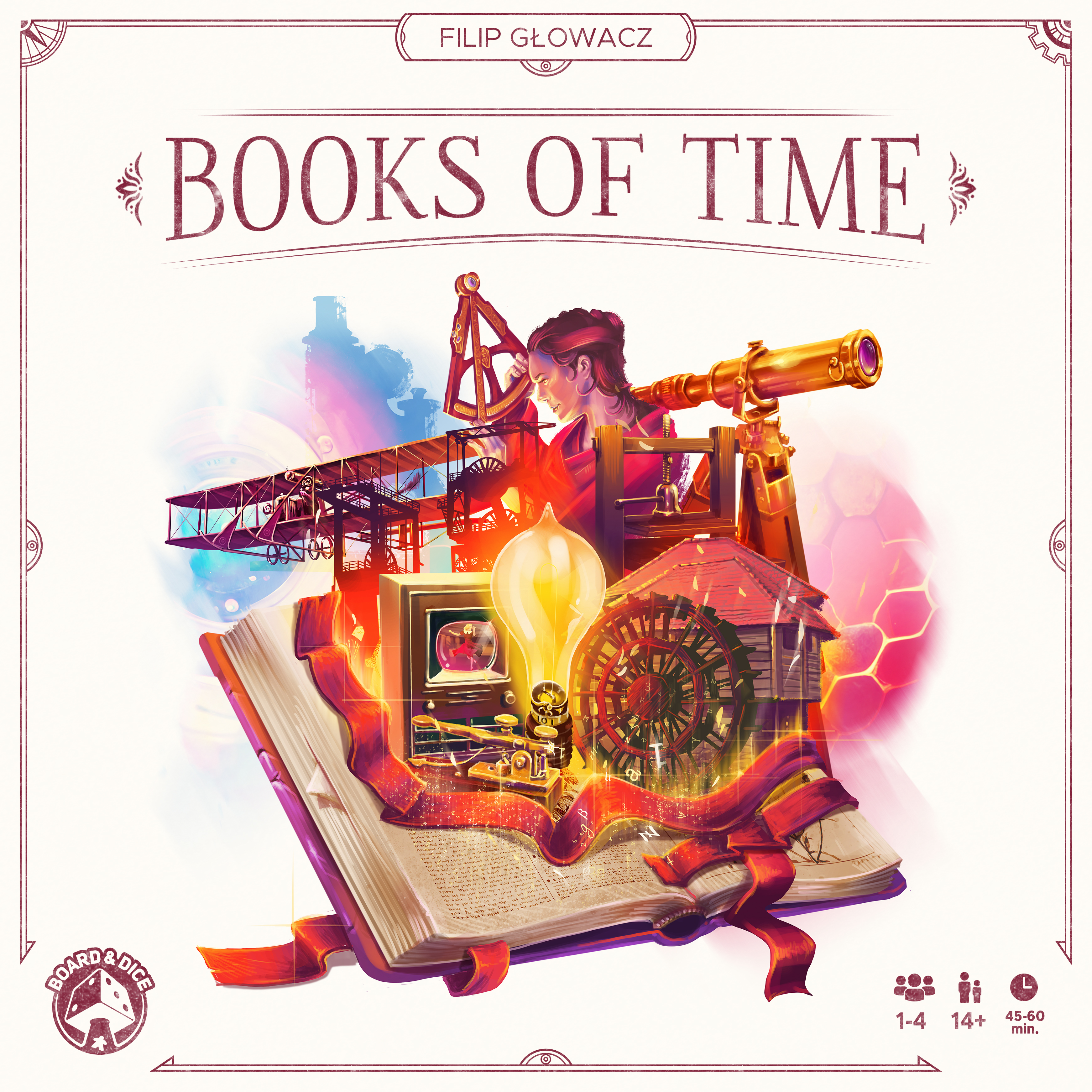 Books of Time (Bordspellen), Board & Dice