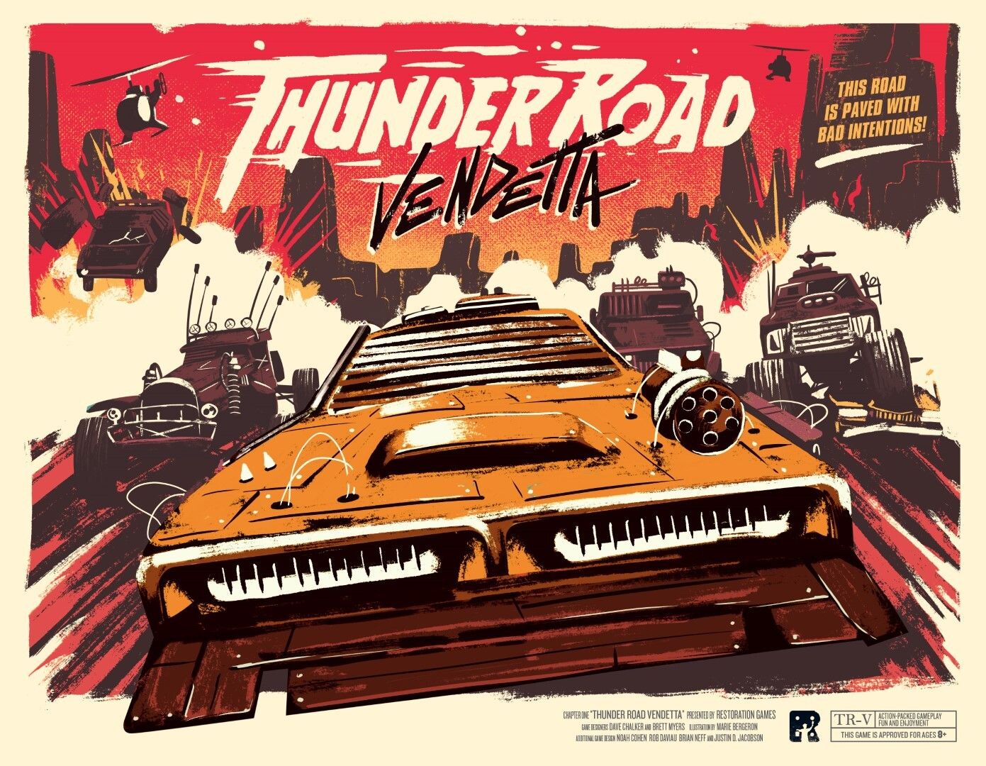 Thunder Road: Vendetta (Bordspellen), Restoration Games