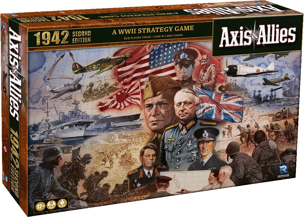Axis & Allies 1942 - 2nd Edition (2023) (Bordspellen), Renegade Games