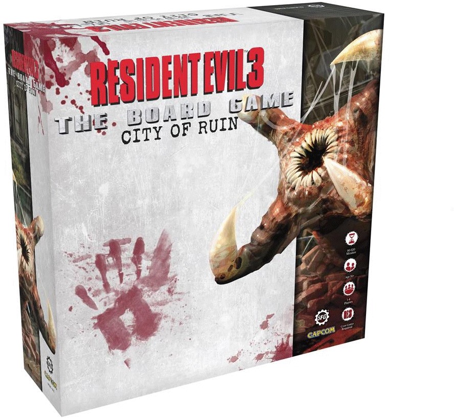 Resident Evil 3 The Boardgame Uitbreiding: The City Of Ruin (Bordspellen), Steamforged Games