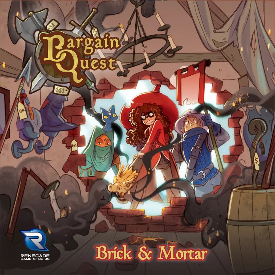 Bargain Quest Uitbreiding: Brick And Mortar (Bordspellen), Renegade Game Studios