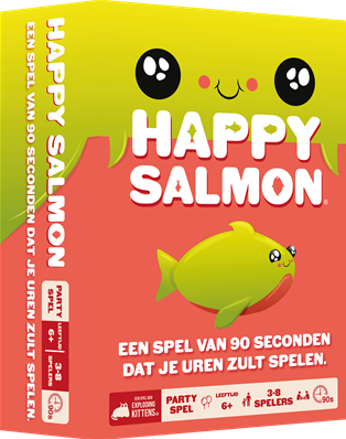 Happy Salmon (NL) (2023) (Bordspellen), Exploding Kittens