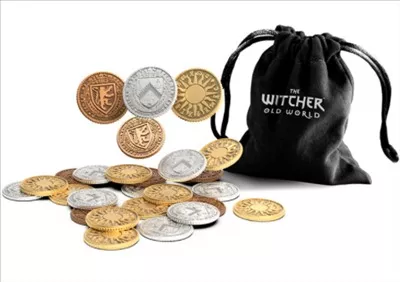 The Witcher: Old World Uitbreiding: Metal Coins (Bordspellen),  CD Projekt RED, Go On Board