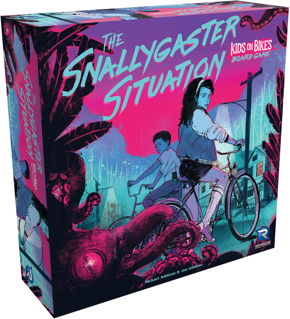 The Snallygaster Situation: Kids on Bikes (Bordspellen), Renegade Games