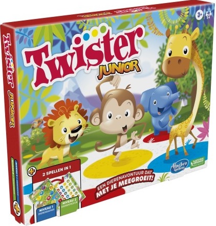 Twister: Junior (Bordspellen), Hasbro