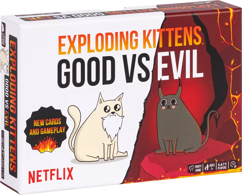 Exploding Kittens: Good vs Evil (ENG) (Bordspellen), Exploding Kittens