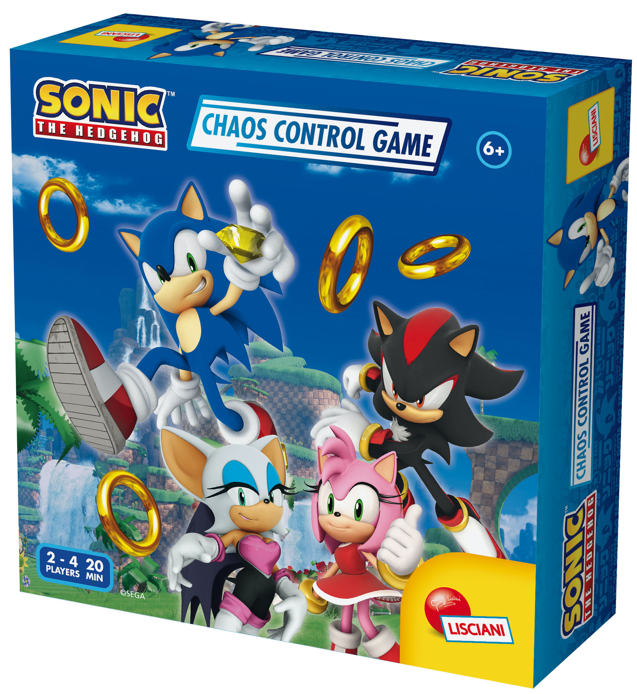 Sonic The Hedgehog: Chaos Control Game (Bordspellen), Just Games