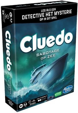 Cluedo Sabotage op Zee (Bordspellen), Hasbro