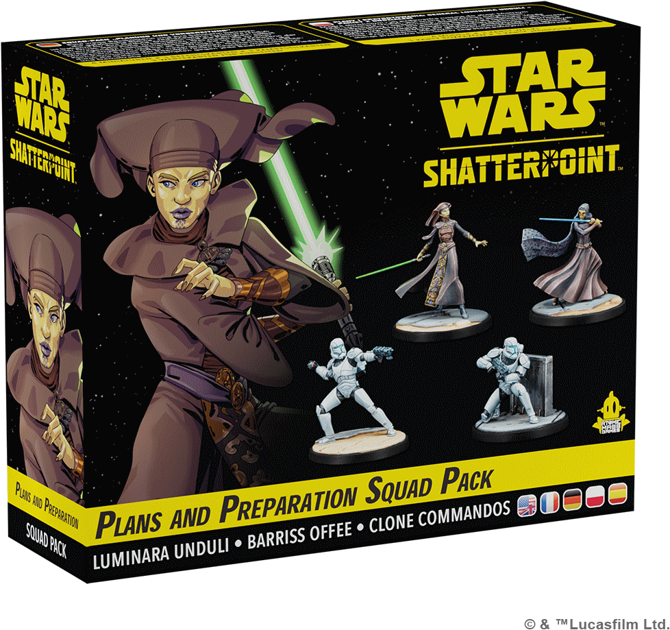 Star Wars: Shatterpoint Uitbreiding: Plans and Preparation Squad Pack (Bordspellen), Atomic Mass Games