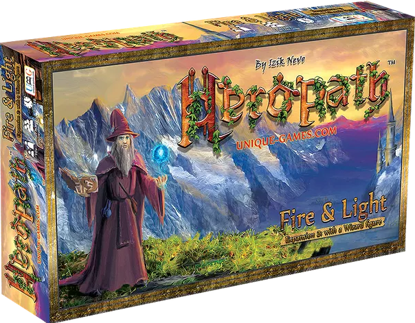 Heropath Dragon Roar (Revised Edition) Uitbreiding: Fire & Light (Bordspellen), Unique Games