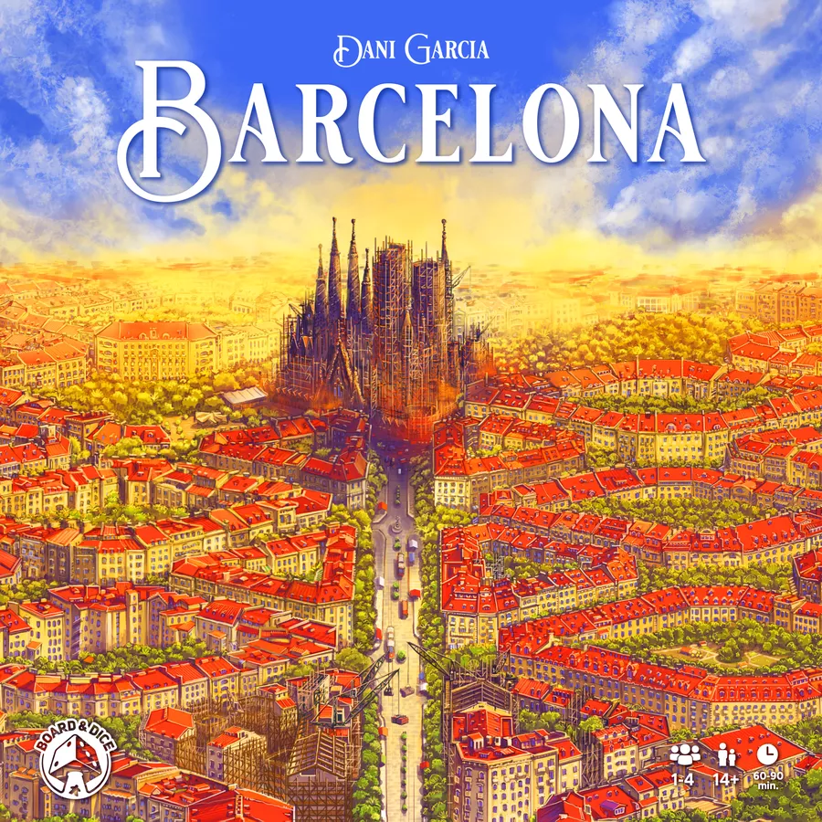 Barcelona (Bordspellen), Board & Dice 