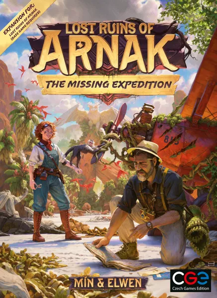 Lost Ruins of Arnak Uitbreiding: The Missing Expedition (Bordspellen), Czech Games Edition