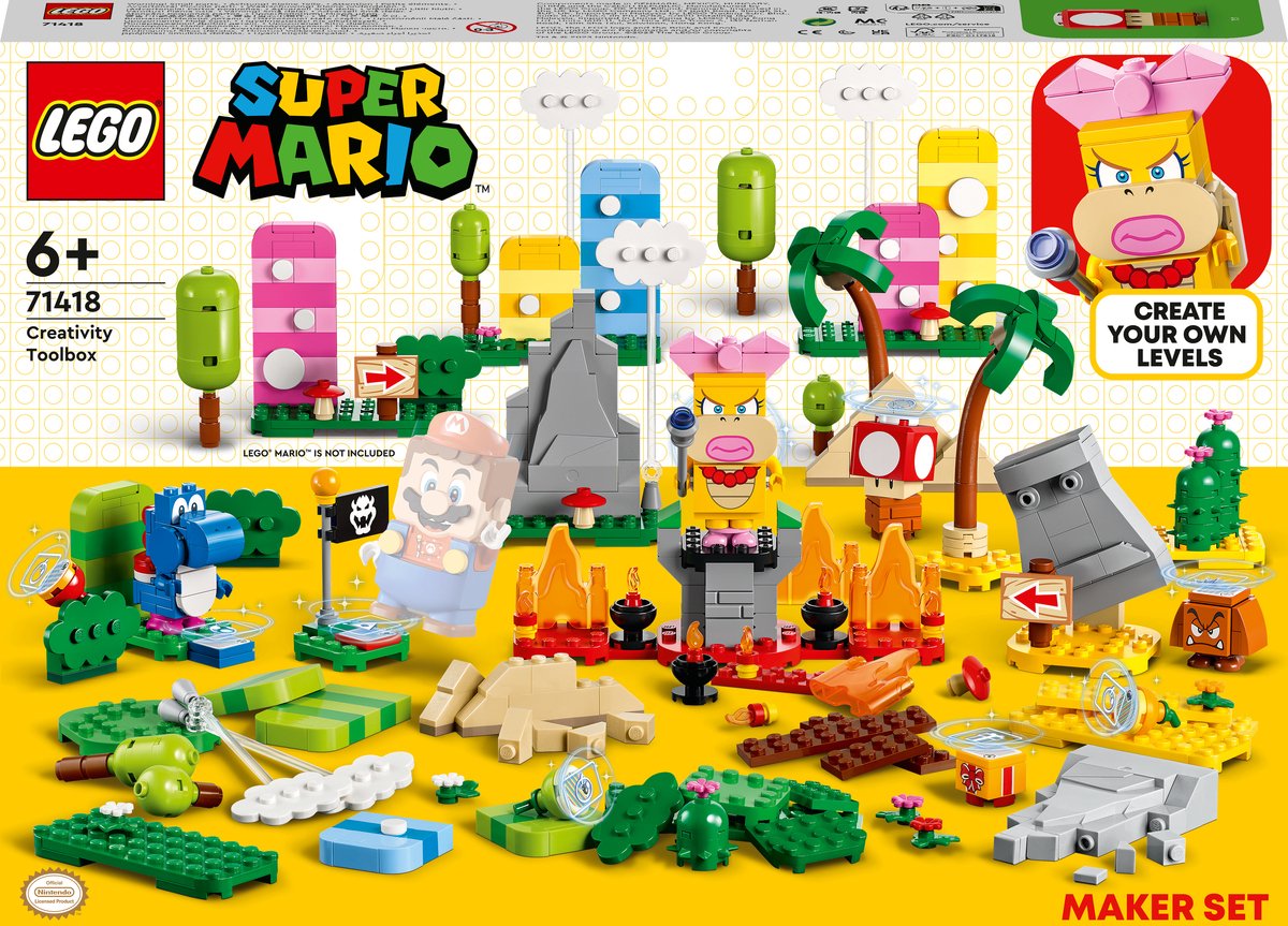 Boxart van Super Mario Makersset: Creatieve Gereedschapskist (71418) (SuperMario), Super Mario Avonturen