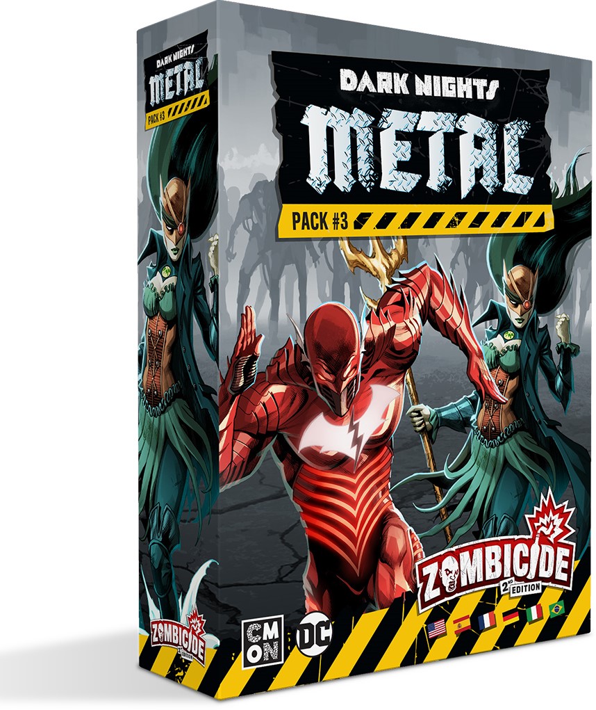 Zombicide 2nd Edition Uitbreiding: Dark Nights Metal Pack 3 (Bordspellen), Cool Mini Or Not
