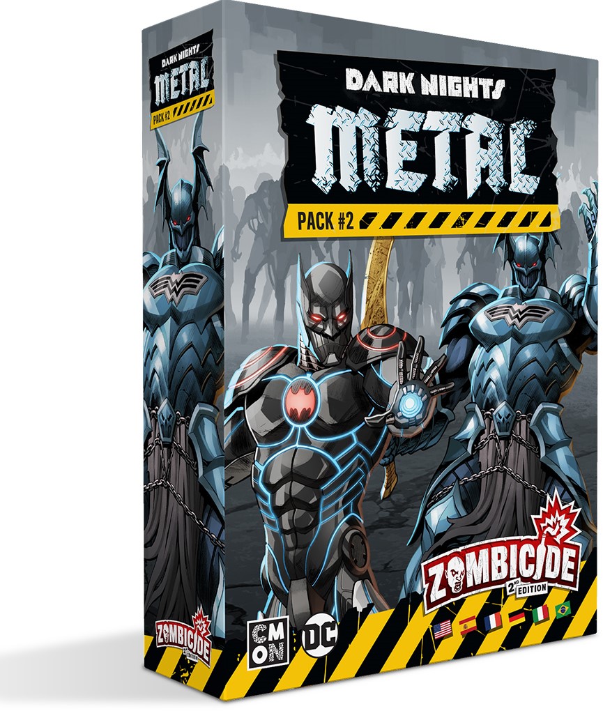 Zombicide 2nd Edition Uitbreiding: Dark Nights Metal Pack 2 (Bordspellen), Cool Mini Or Not