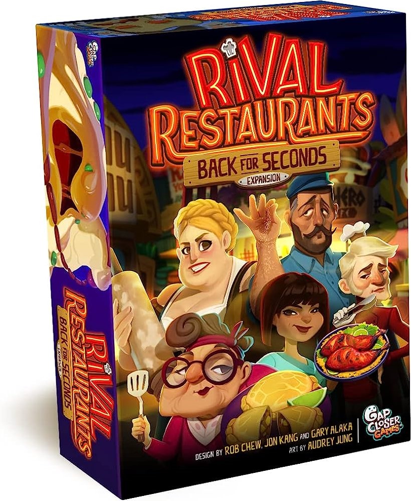 Rival Restaurants Uitbreiding: Back for Seconds (Bordspellen), Gap Closer Games