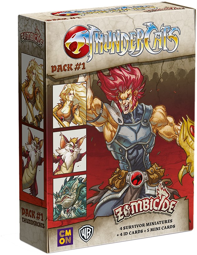 Zombicide 2nd Edition Uitbreiding: Thundercats Pack 1 (Bordspellen), Cool Mini Or Not