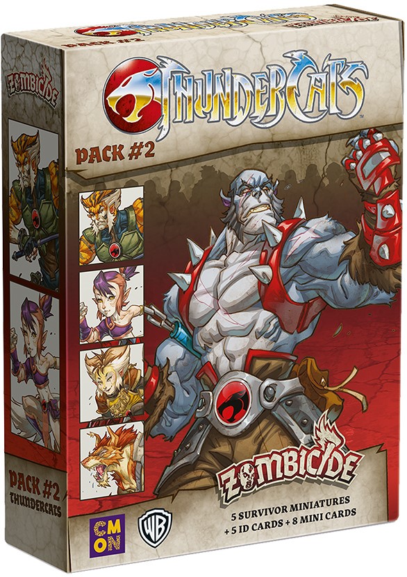 Zombicide 2nd Edition Uitbreiding: Thundercats Pack 2 (Bordspellen), Cool Mini Or Not