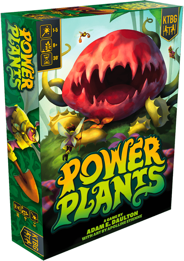 Power Plants - Deluxe Edition (ENG) (Bordspellen), Kids Table Boardgames