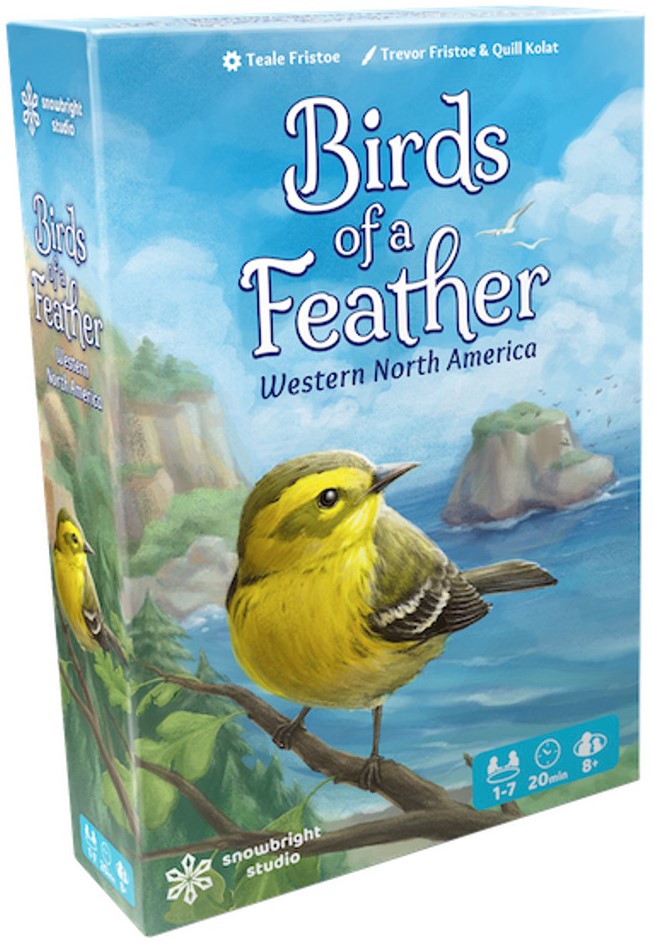 Birds of a Feather: Western North America (Bordspellen), Snowdale Design