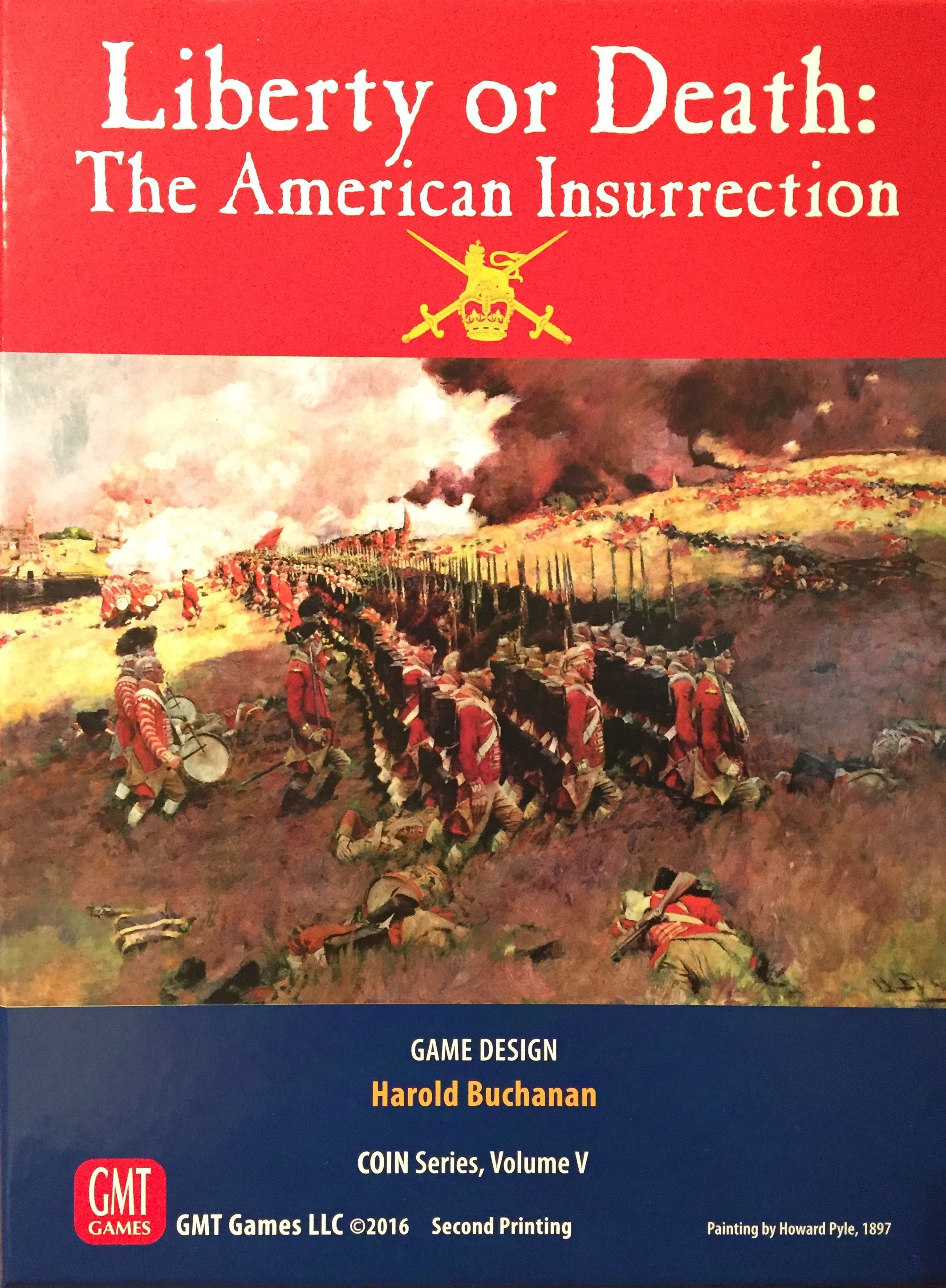 Liberty or Death: The American Insurrection (Bordspellen), GMT Games