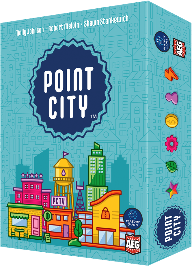 Point City (ENG) (Bordspellen), Flatout Games
