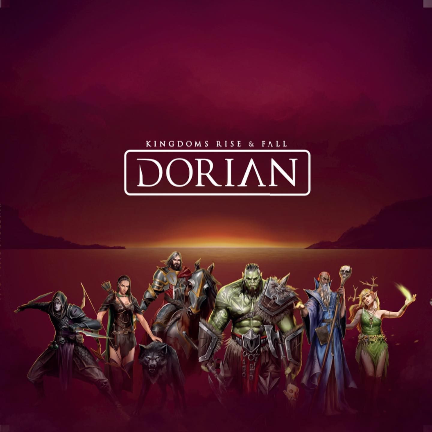Kingdoms Rise & Fall: Dorian (Bordspellen), Garlock Games