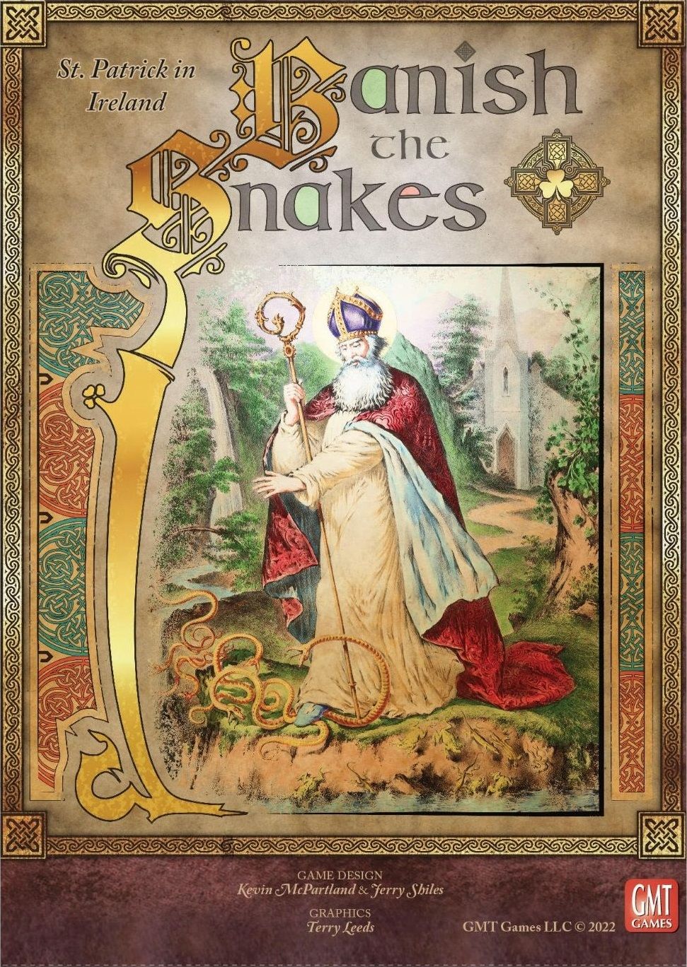 Banish the Snakes: A Game of St. Patrick in Ireland (Bordspellen), GMT Games