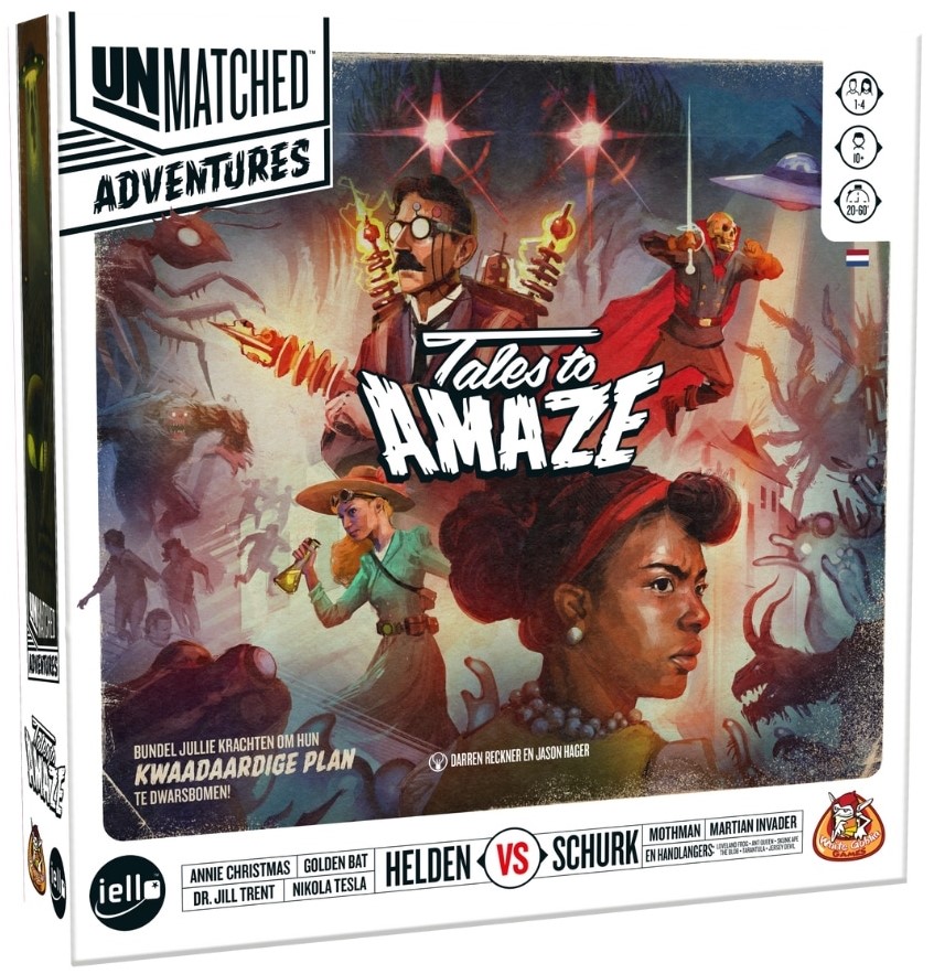 Unmatched Adventures: Tales to Amaze (NL) (Bordspellen), White Goblin Games