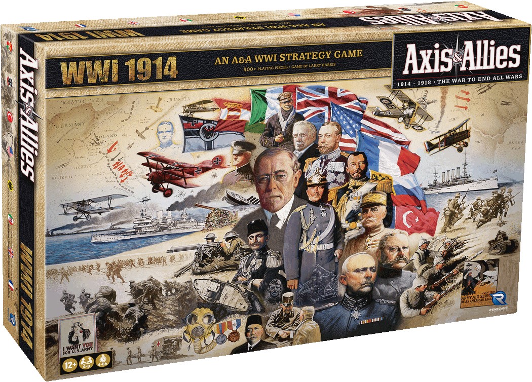Axis & Allies: WWI 1914 (2023) (Bordspellen), Renegade Games