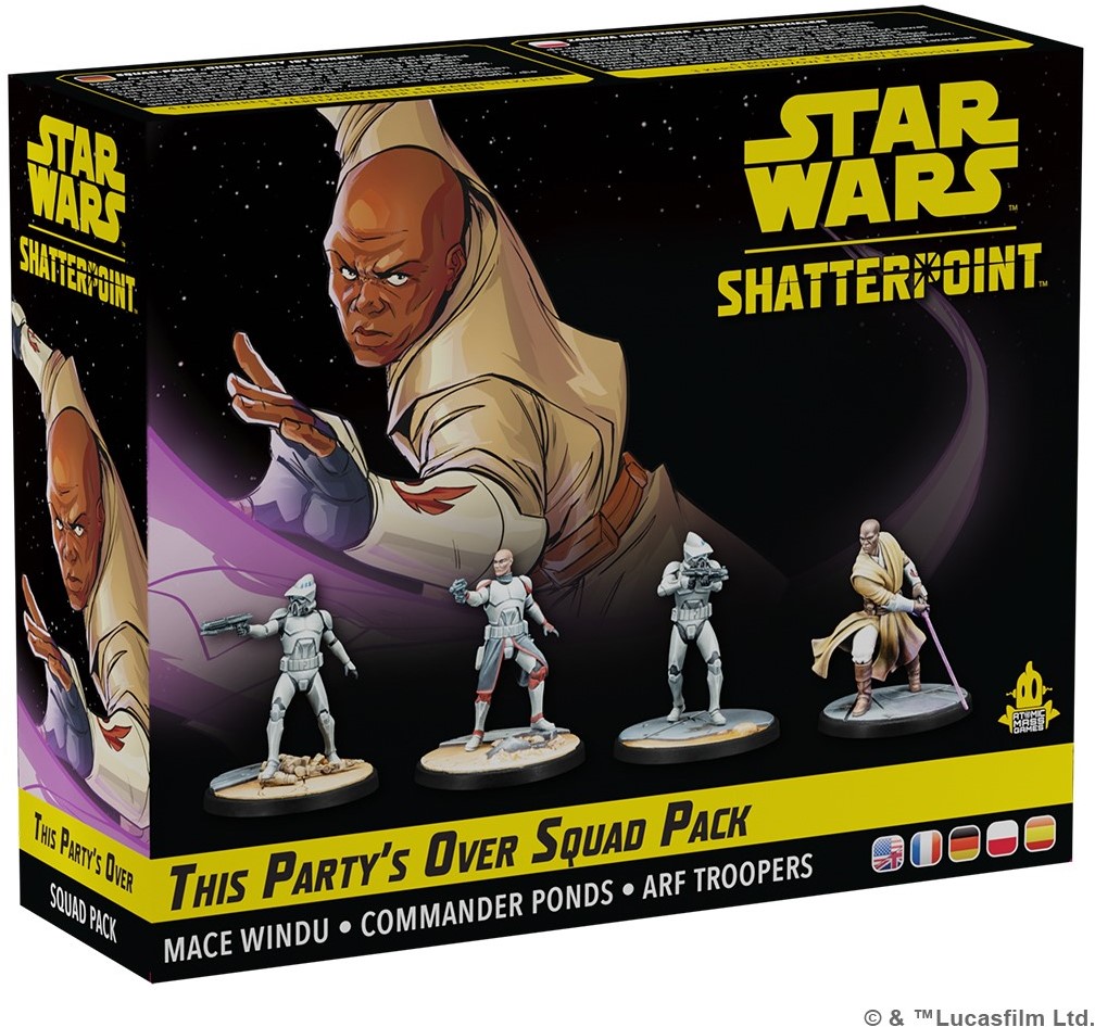 Star Wars: Shatterpoint Uitbreiding: This Party's over Squad Pack (Bordspellen), Atomic Mass Games
