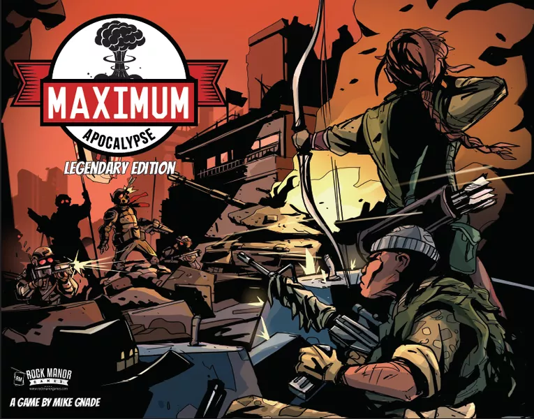 Maximum Apocalypse: Legendary Edition (Bordspellen), Rock Manor Games