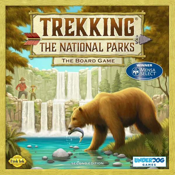 Trekking the National Parks - Second Edition (Bordspellen), Bink Ink LLC