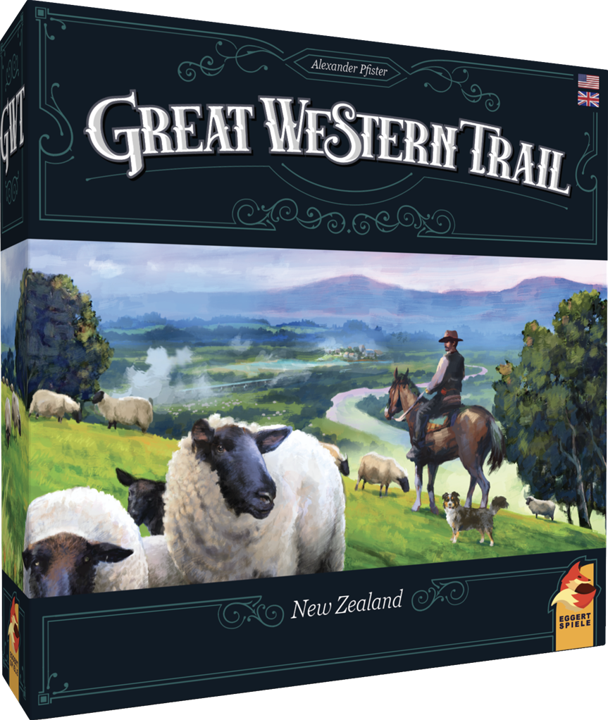 Great Western Trail: New Zealand (Bordspellen), Eggert Spiele