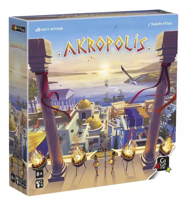 Akropolis (NL) (Bordspellen), Geronimo Games 