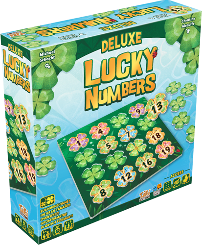 Lucky Numbers - Deluxe Edition (Bordspellen), Geronimo Games