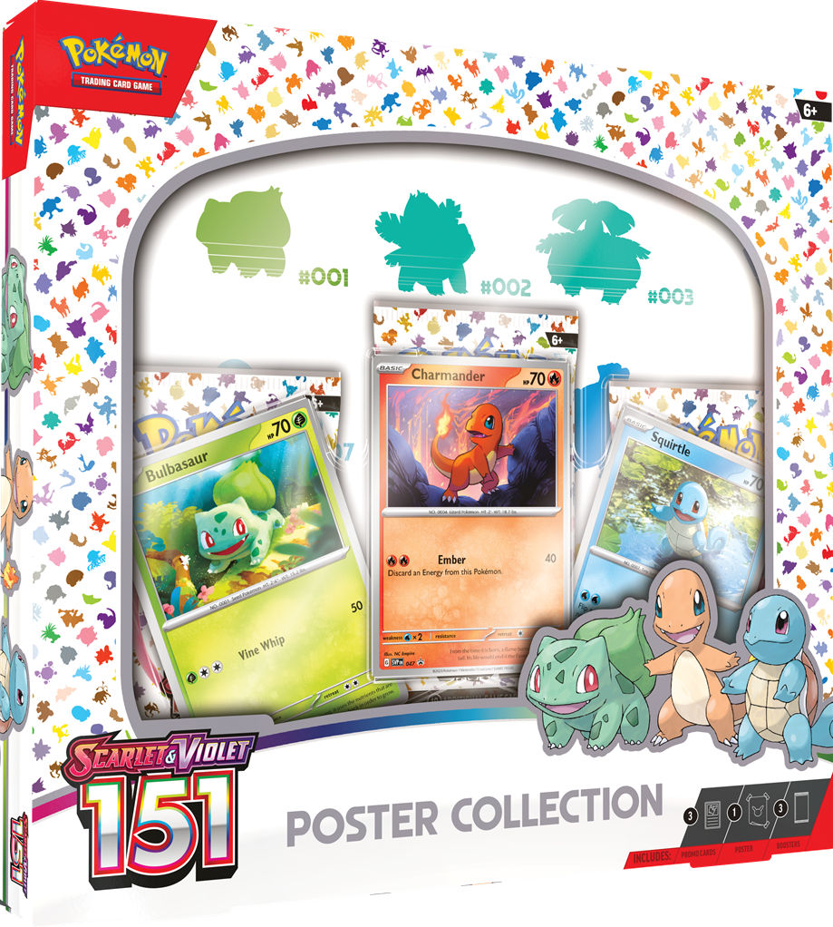 Pokemon Scarlet & Violet 151 - Poster Collection Box (Pokemon), The Pokemon Company