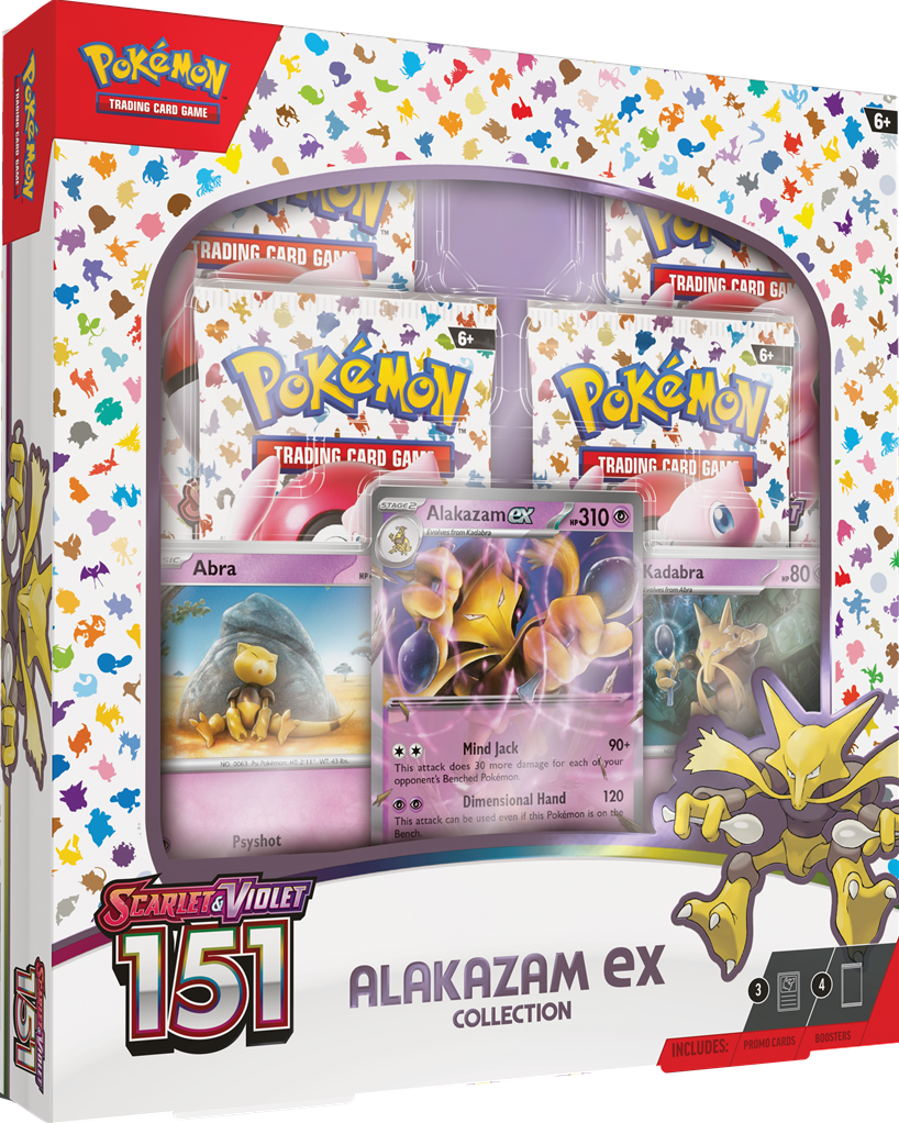 Pokemon Scarlet & Violet 151 - Alakazam EX Box (Pokemon), The Pokemon Company