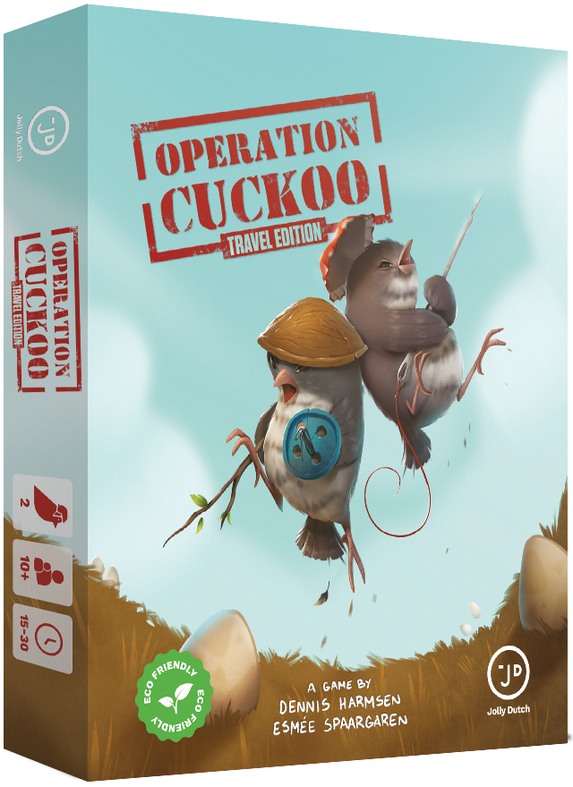 Operation Cuckoo - Travel Edition (Bordspellen), Jolly Dutch Productions