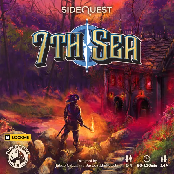 SideQuest: 7th Sea (Bordspellen), Board & Dice