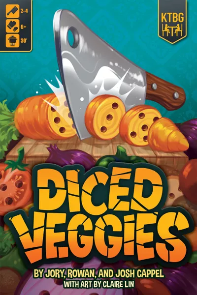 Diced Veggies (ENG) (Bordspellen), Kids Table BG
