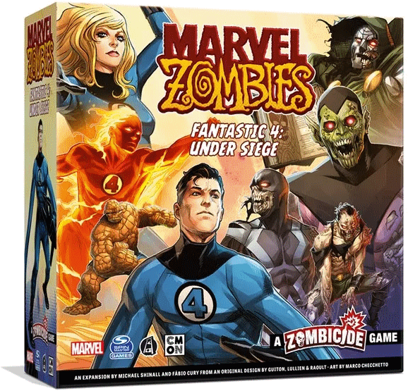 Marvel Zombies Uitbreiding: Fantastic 4 Under Siege (Bordspellen), Cool Mini Or Not
