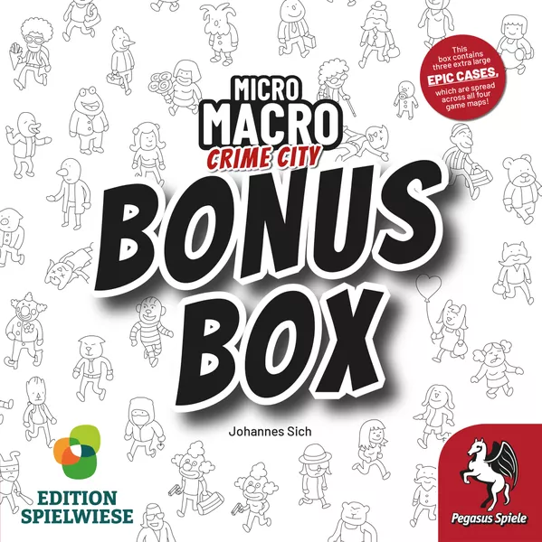 MicroMacro Crime City Uitbreiding: Bonus Box (ENG) (Bordspellen), Pegasus Spiele