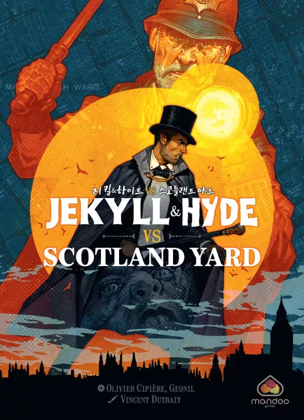 Jekyll & Hyde vs Scotland Yard (ENG) (Bordspellen), Mandoo Games 