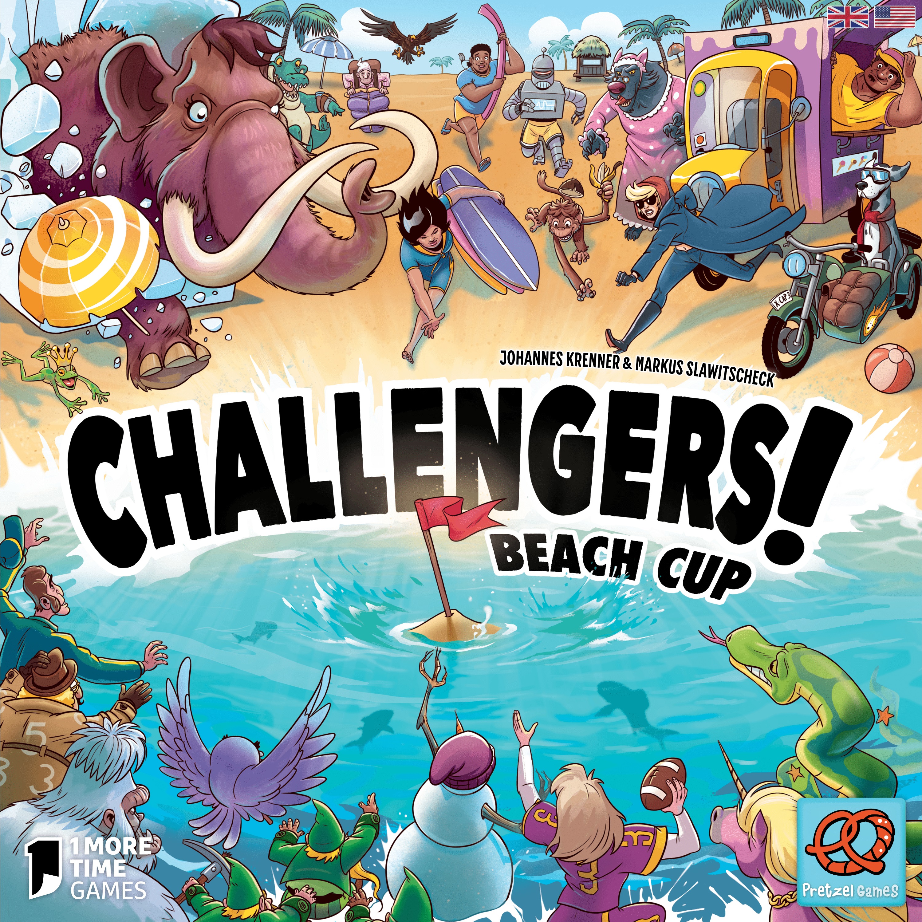 Challengers! Beach Cup (Bordspellen), Z-man Games