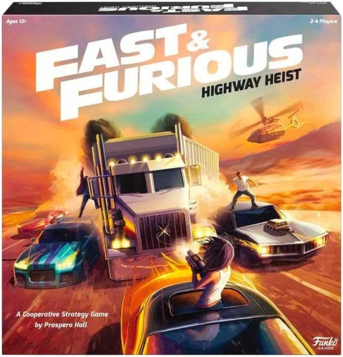 Fast and Furious: Highway Heist Game (Bordspellen), Funko Games